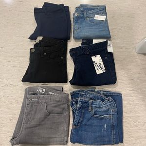 Gap kids girls bottoms super skinny 12